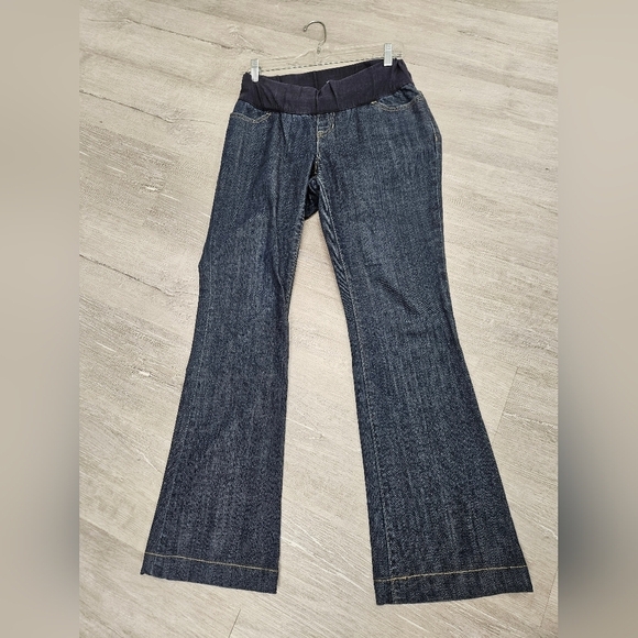 THE GAP Maternity Y2k Flare jeans - Picture 1 of 4